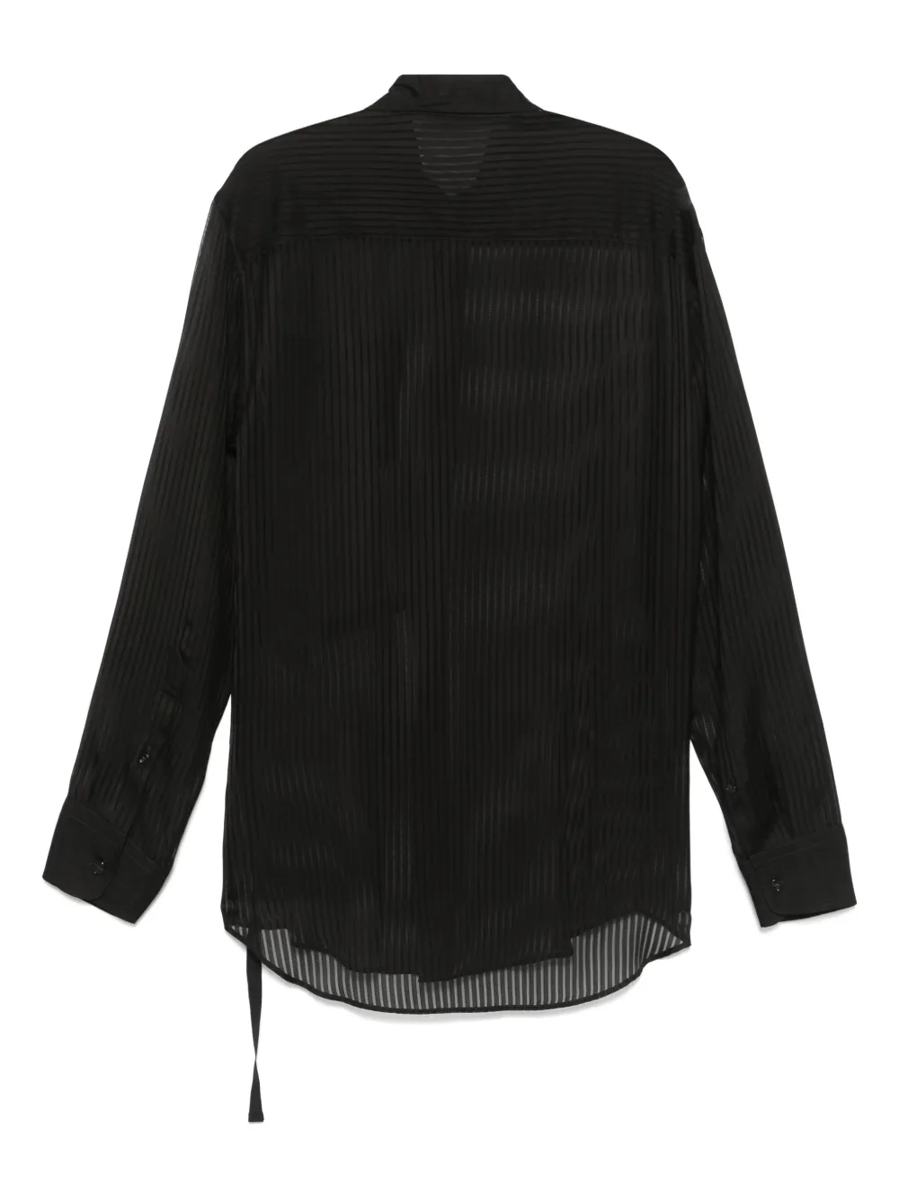 Ann Demeulemeester Mark shirt - Zwart