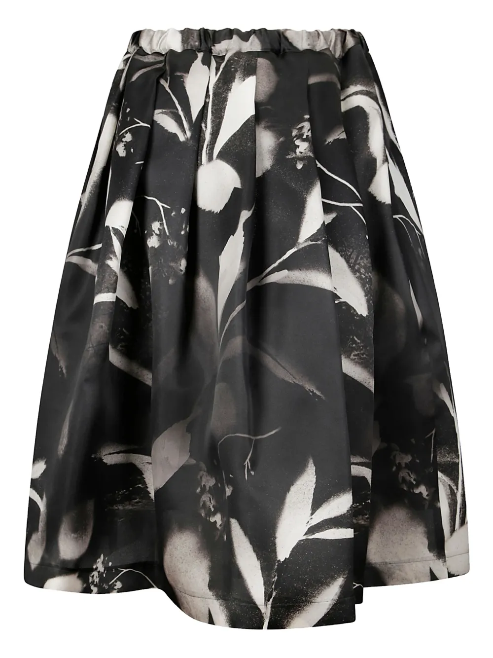 Comme Des Garçons Comme Des Garçons printed skirt - Zwart