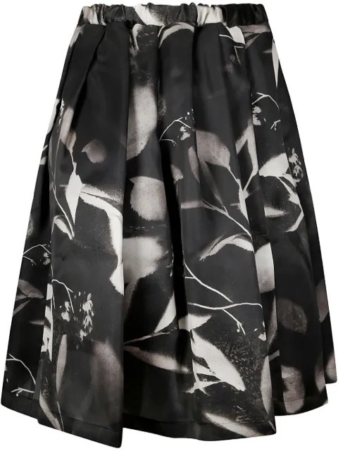 Comme Des Garçons Comme Des Garçons falda estampada