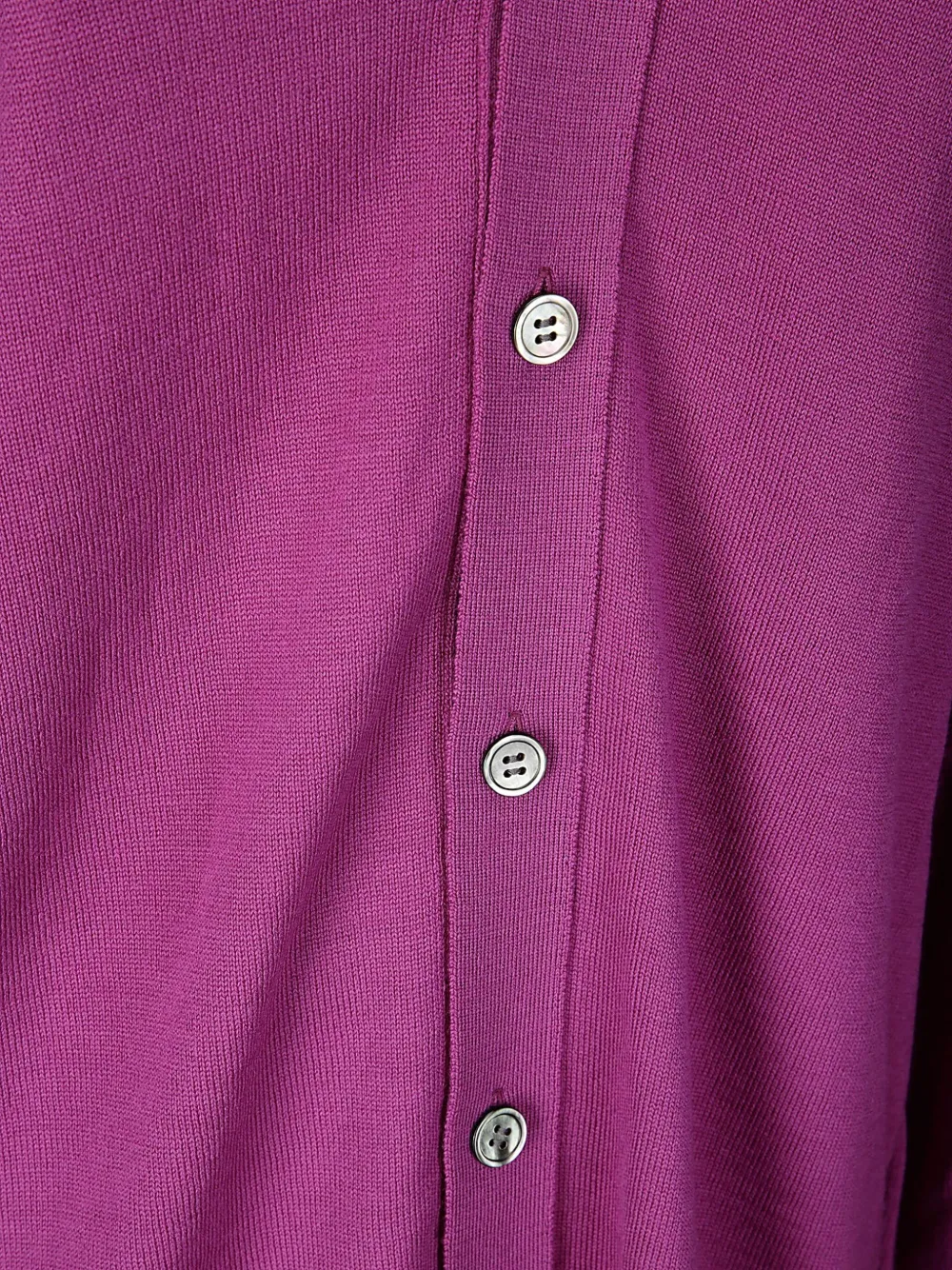 COMME DES GARÇONS DRAPED-TRIM CARDIGAN