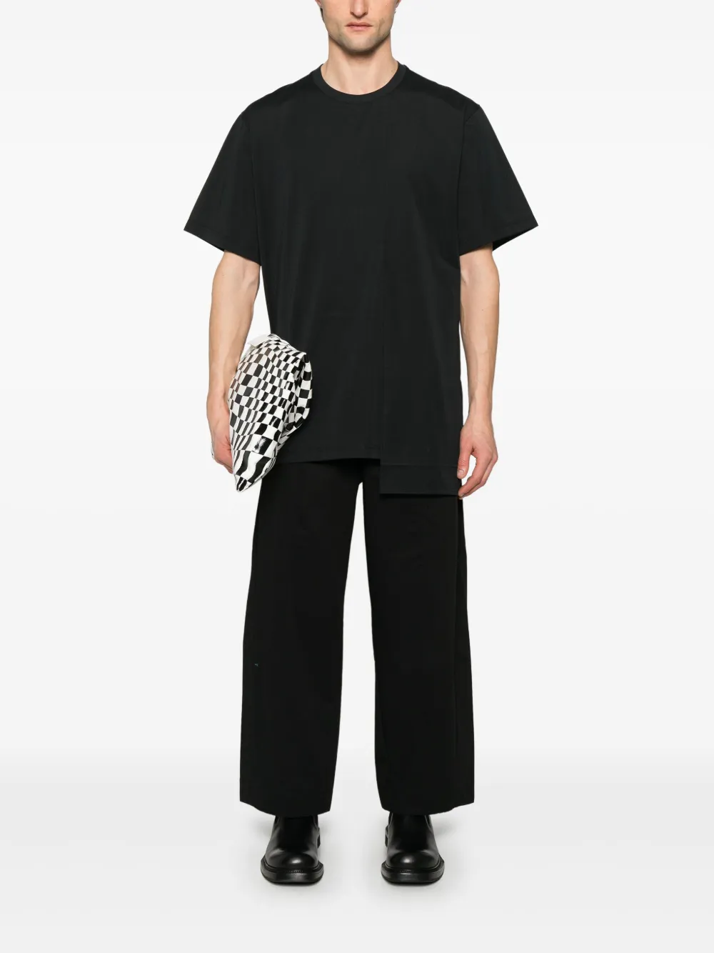 Y-3 T-shirt - Zwart