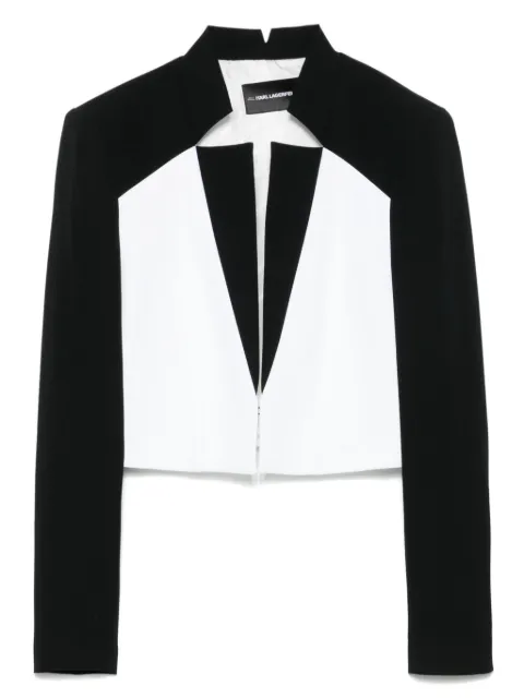 Karl Lagerfeld cropped blazer