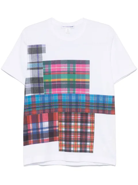 Comme Des Garçons Shirt قميص بطبعة مخيوطة