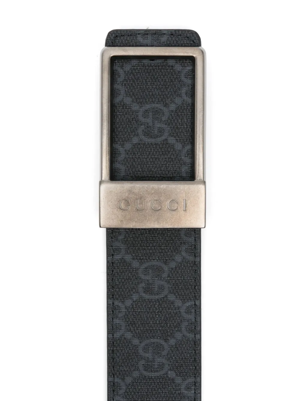 Gucci Riem met GG-gesp Zwart