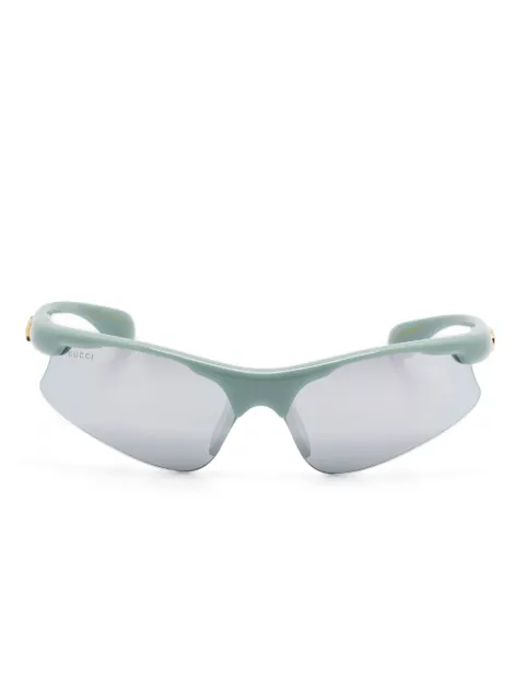 Gucci logo-lettering sunglasses