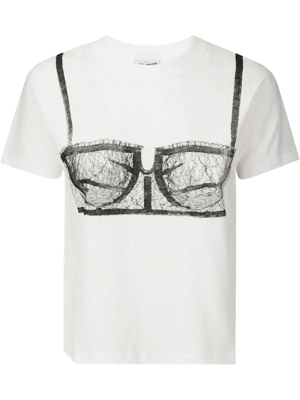 Ameri♡ MEDI LINGERIE TROMPE L`OEIL TEE MEDI LINGERIE TROMPE L`OEIL TEE