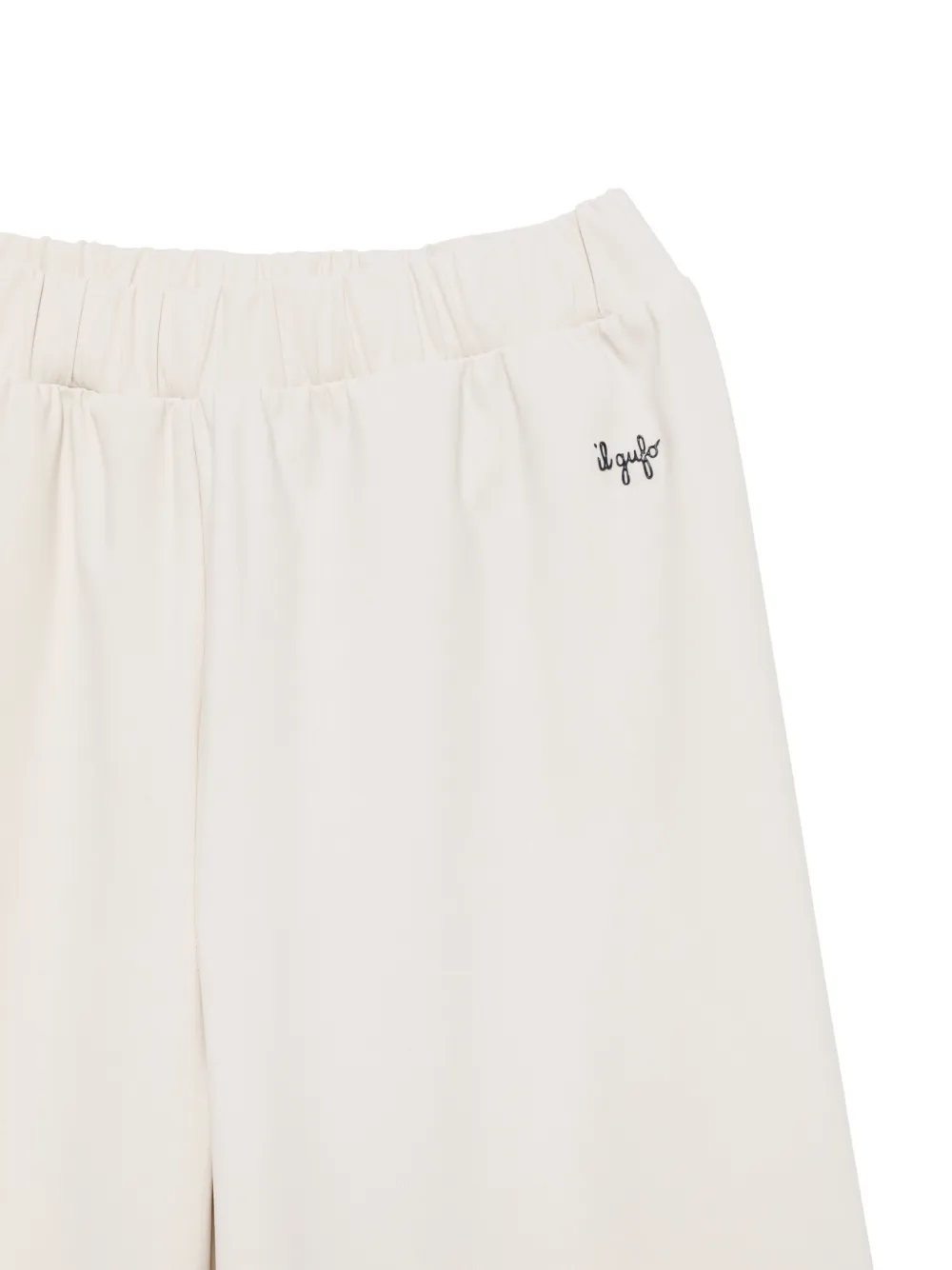 Il Gufo Broek met strikdetail Beige