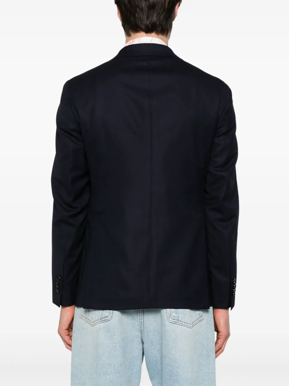 Tagliatore Blazer met dubbele rij knopen Blauw