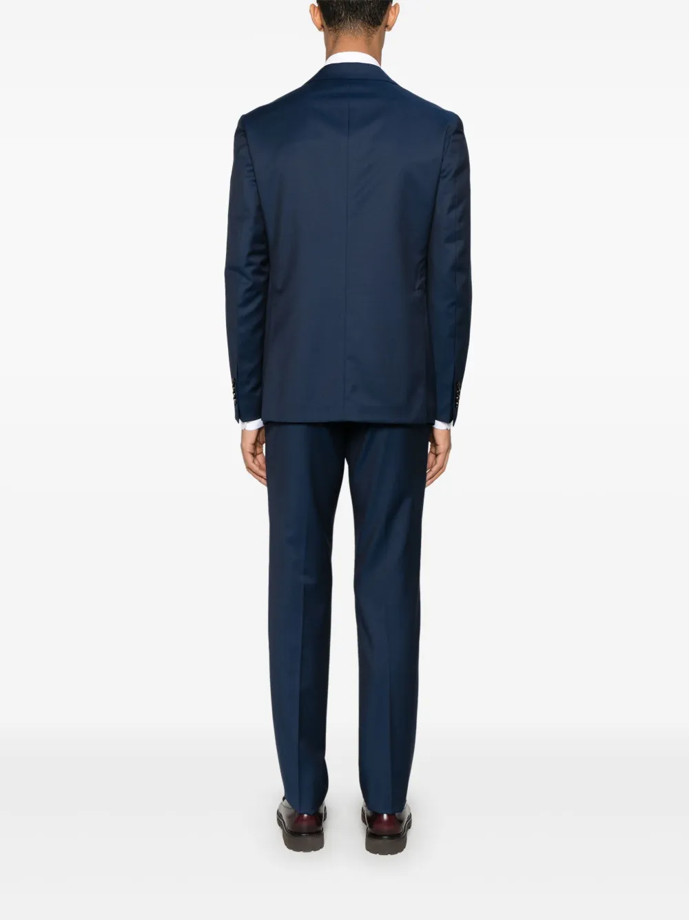 Tagliatore Pak met enkele rij knopen Blauw