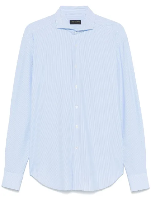 Dell'oglio camisa con rayas estampadas