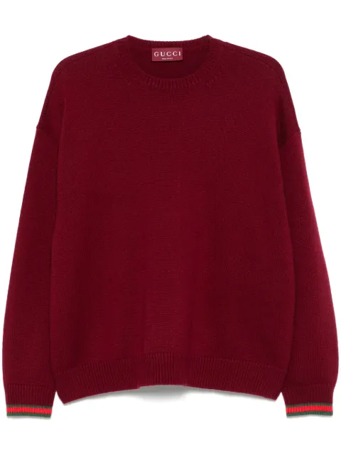 Gucci Web-trim sweater