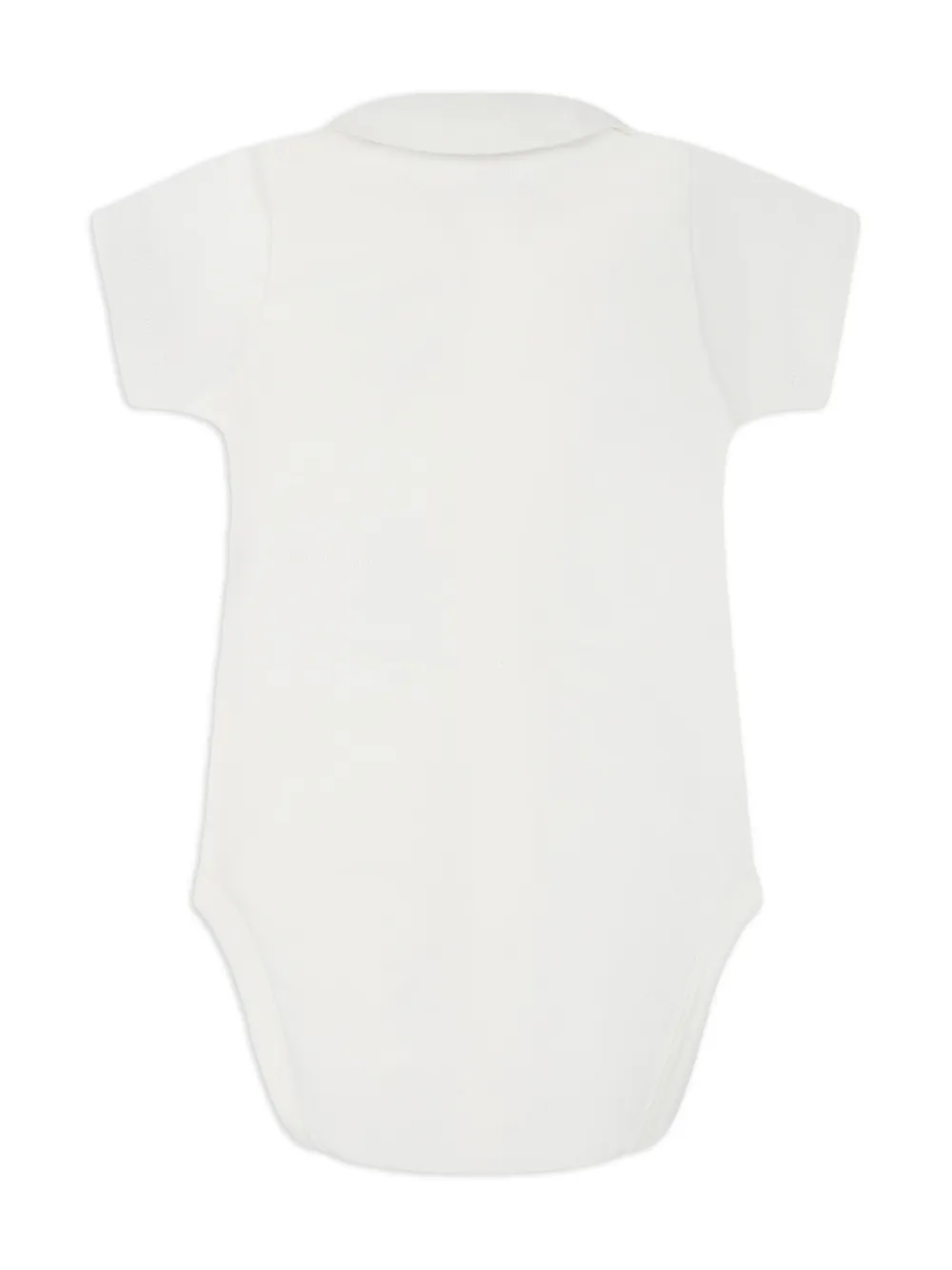 Petit Bateau embroidered logo body - Wit