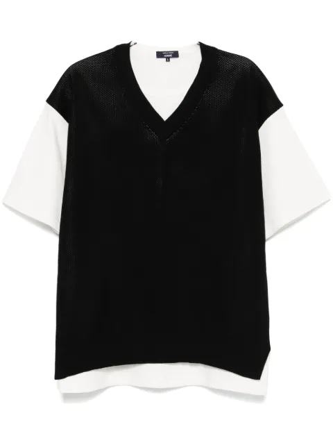 Comme des Garçons Homme layered-effect T-shirt 