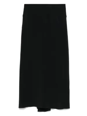 MARNI マルニブラックカラーAラインスカート Marni Aラインスカート | ブラック | FARFETCH JP