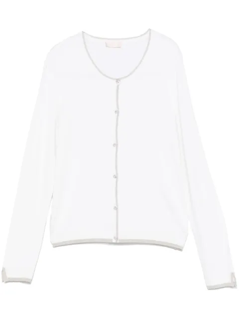 LIU JO jewel-buttons cardigan