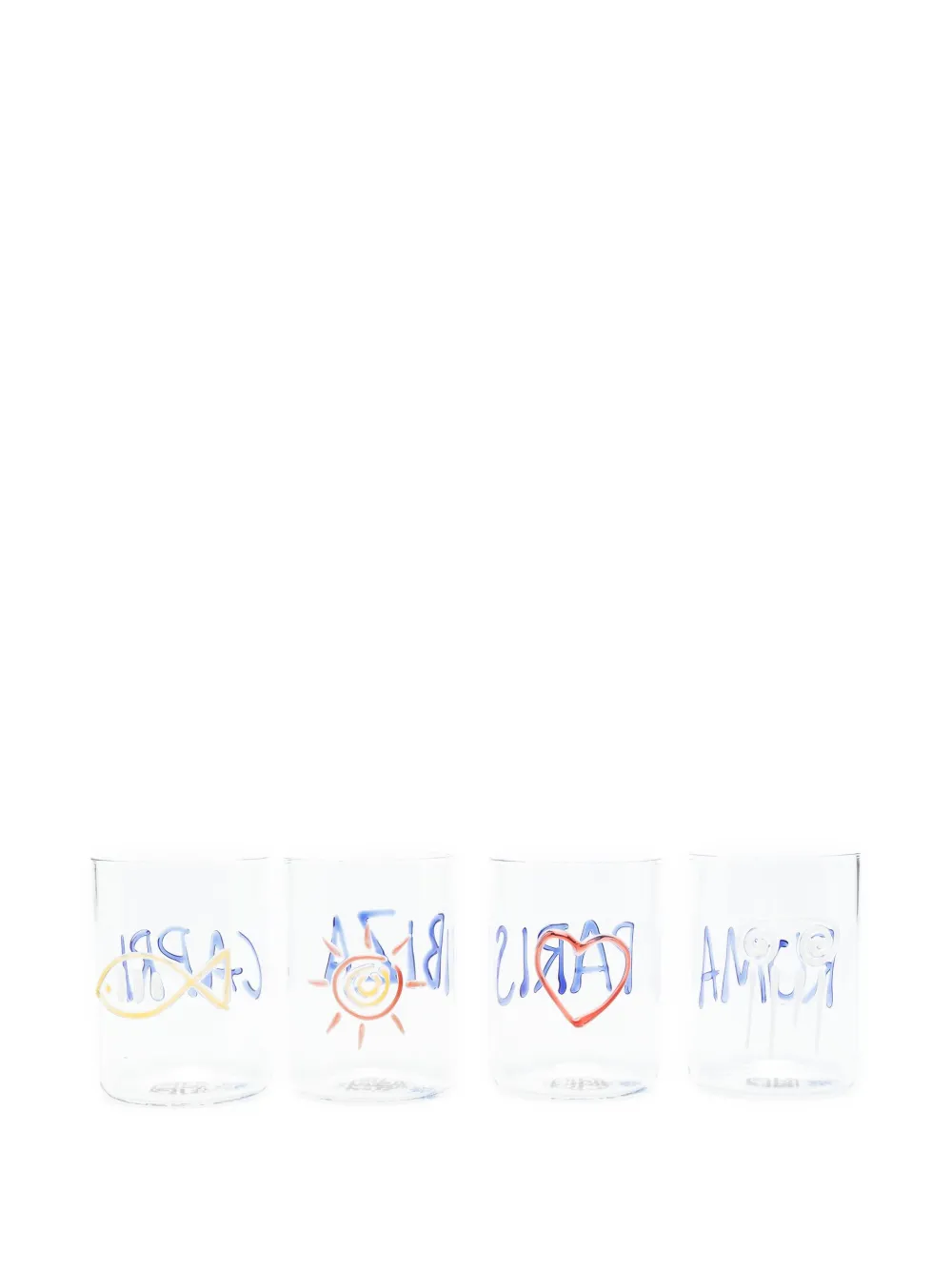 Jonathan Adler Jet Set glasses (set of four) | Glassware | Image 2