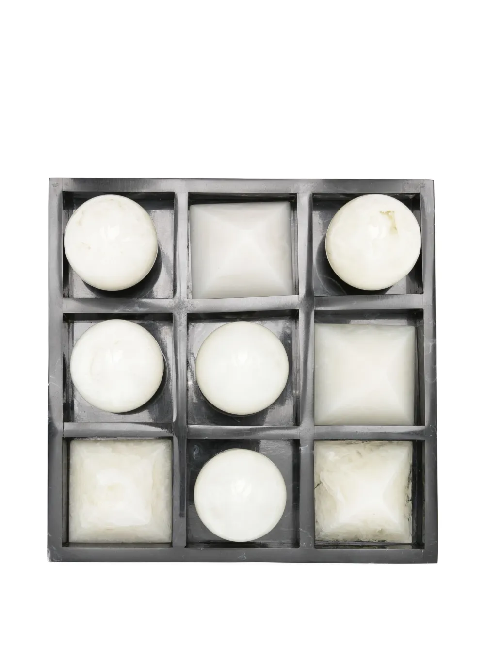 Jonathan Adler Como Tic-Tac-Toe set | Black | Image 1