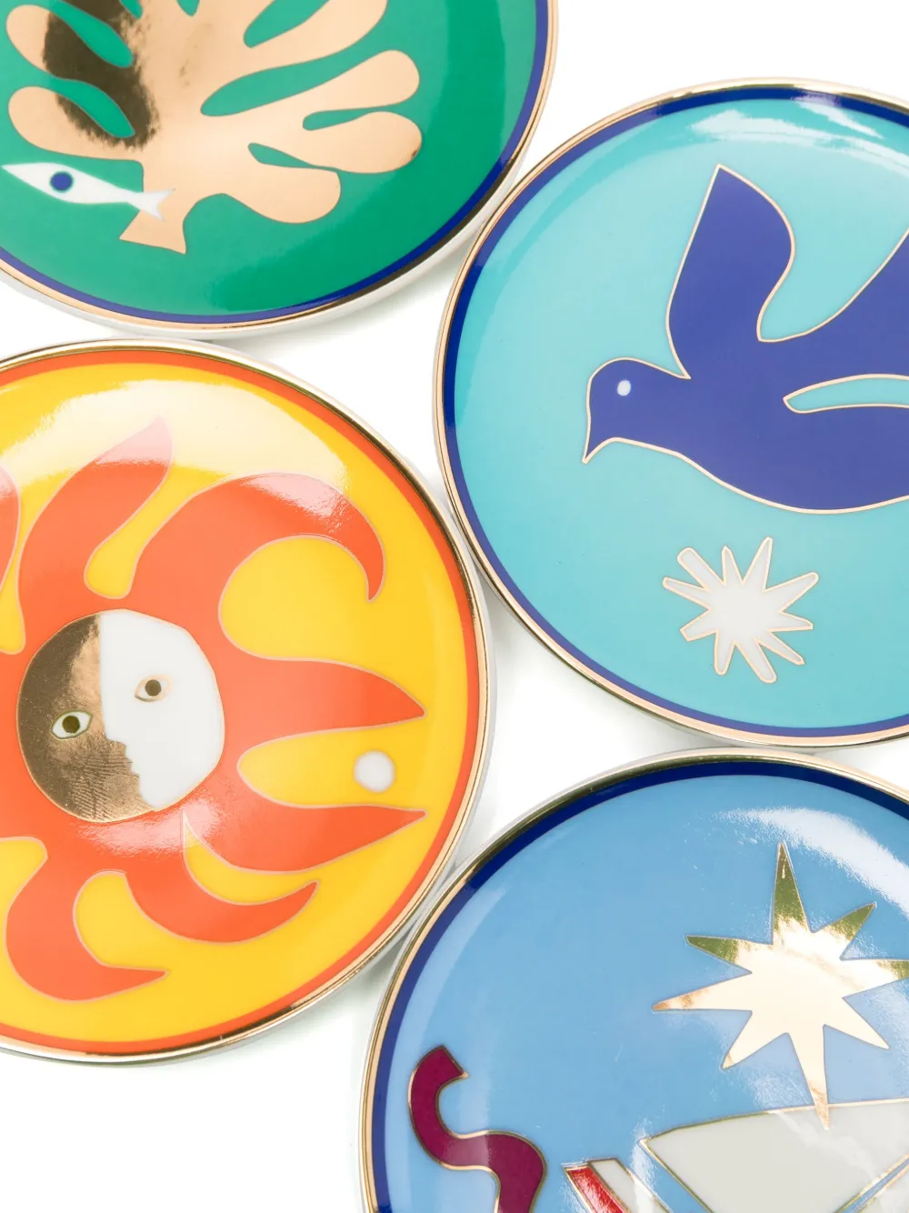 Jonathan Adler Playa coasters (10cm) | Tableware | Image 2