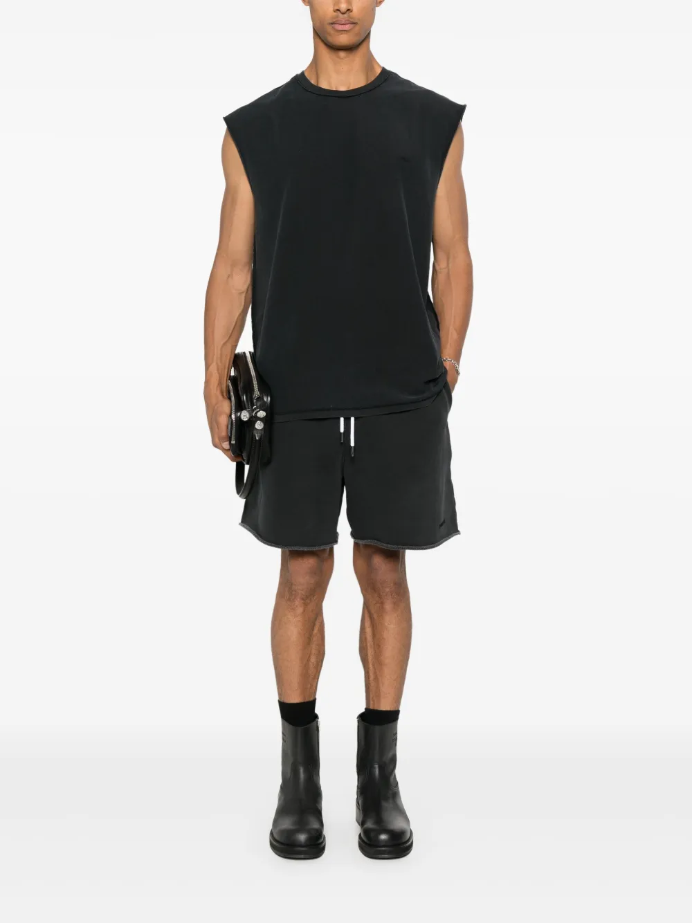 Shop Purple Brand Cotton Tank Top
