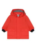 Petit Bateau water-repellent raincoat - Red