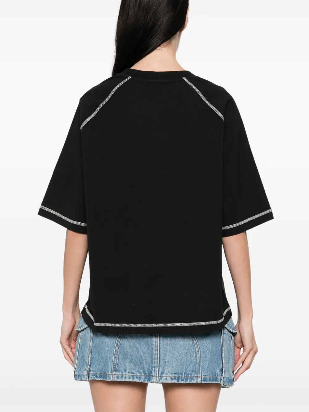 Kenzo Peonies T-shirt Zwart