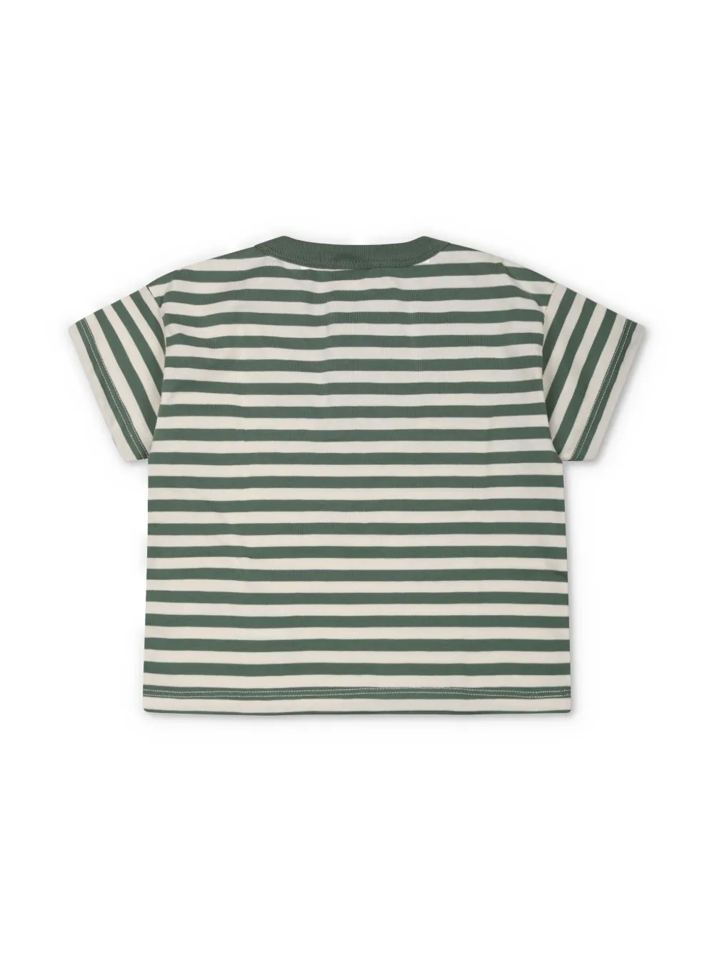 Petit Bateau striped t-shirt - Groen