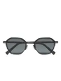 Zegna geometric-frame sunglasses - Grey