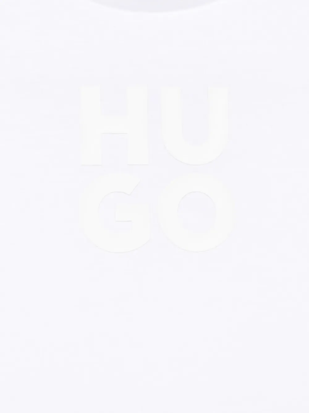 HUGO KIDS Katoenen T-shirt Wit