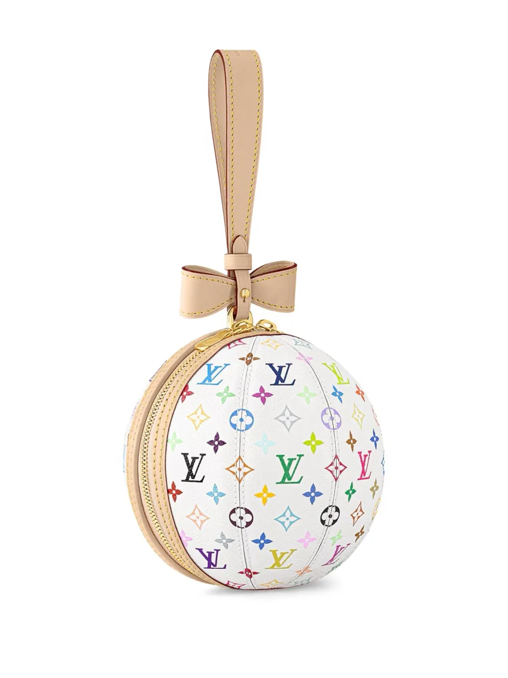 Louis Vuitton Pre-Owned x Takashi Murakami Koro "White" clutch Wit