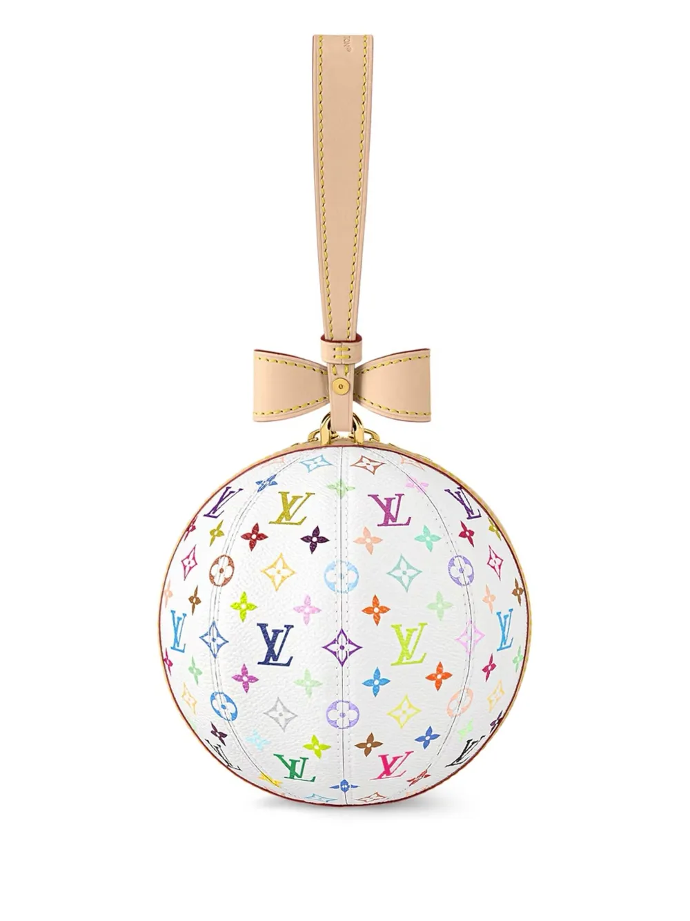 Louis Vuitton Pre-Owned x Takashi Murakami Koro "White" clutch Wit