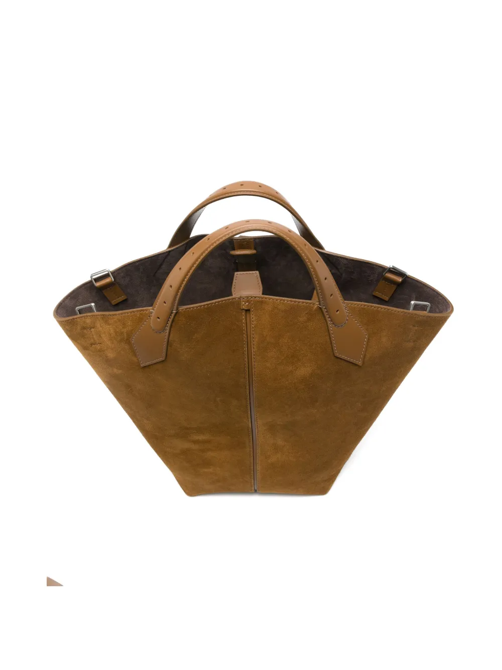 Proenza Schouler large Chelsea suede tote bag Bruin