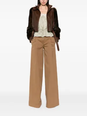 Chloé Palazzo Pants – Wide Leg Pants – Farfetch