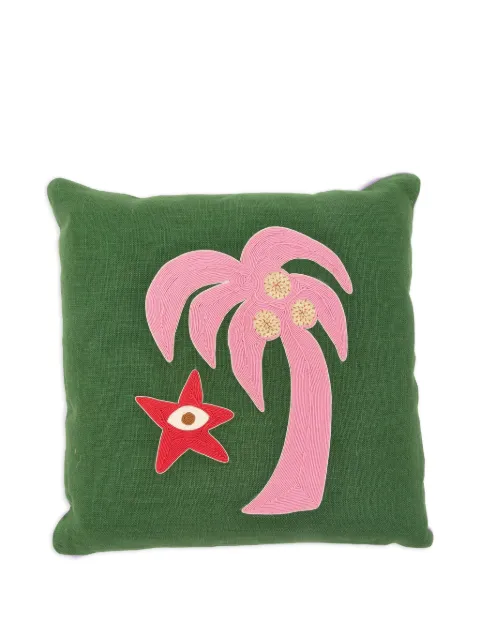 Jonathan Adler Playa Corded Palm cushion