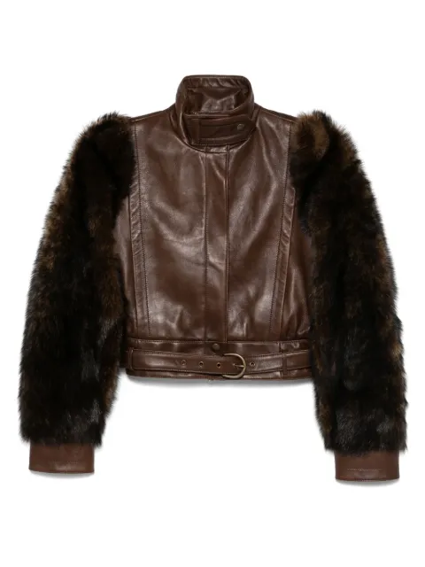 Chloé leather jacket 