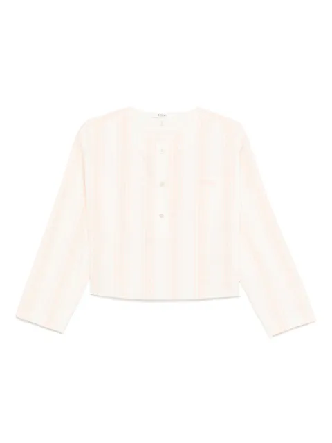 Chloé 긴소매 크롭 탑
