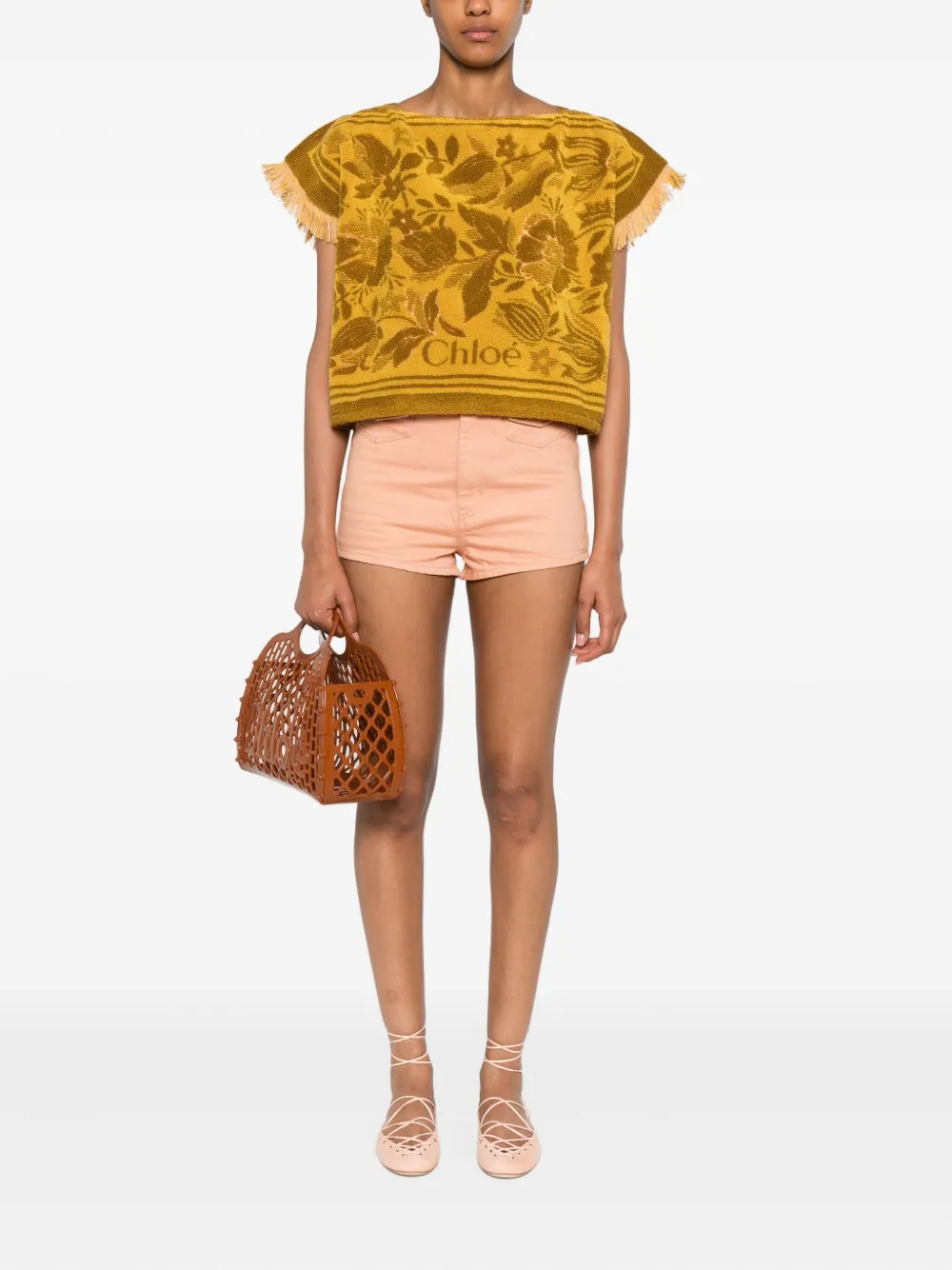 Chloé boat-neck jacquard top | T-Shirts & Jersey Shirts | Image 2