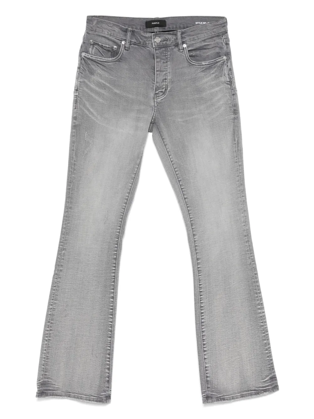 Purple Brand Flare Stormy Sky jeans Grijs