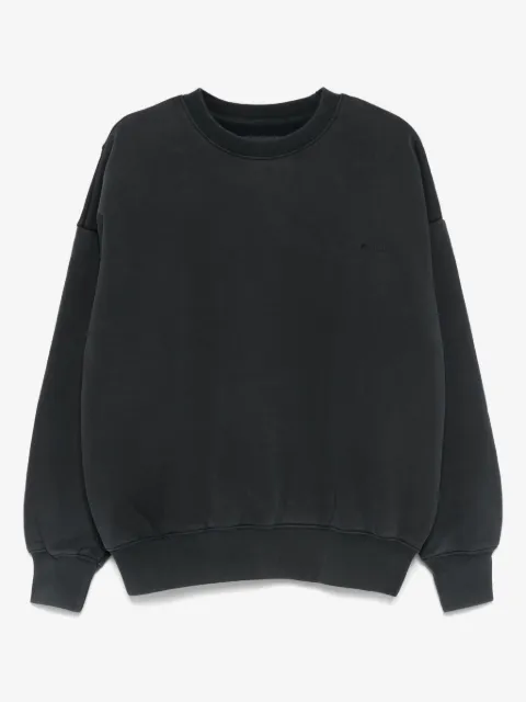 Purple Brand crew-neck fleece sweatshirt