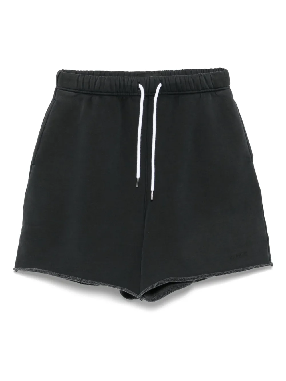 Purple Brand Cotton Fleece Shorts