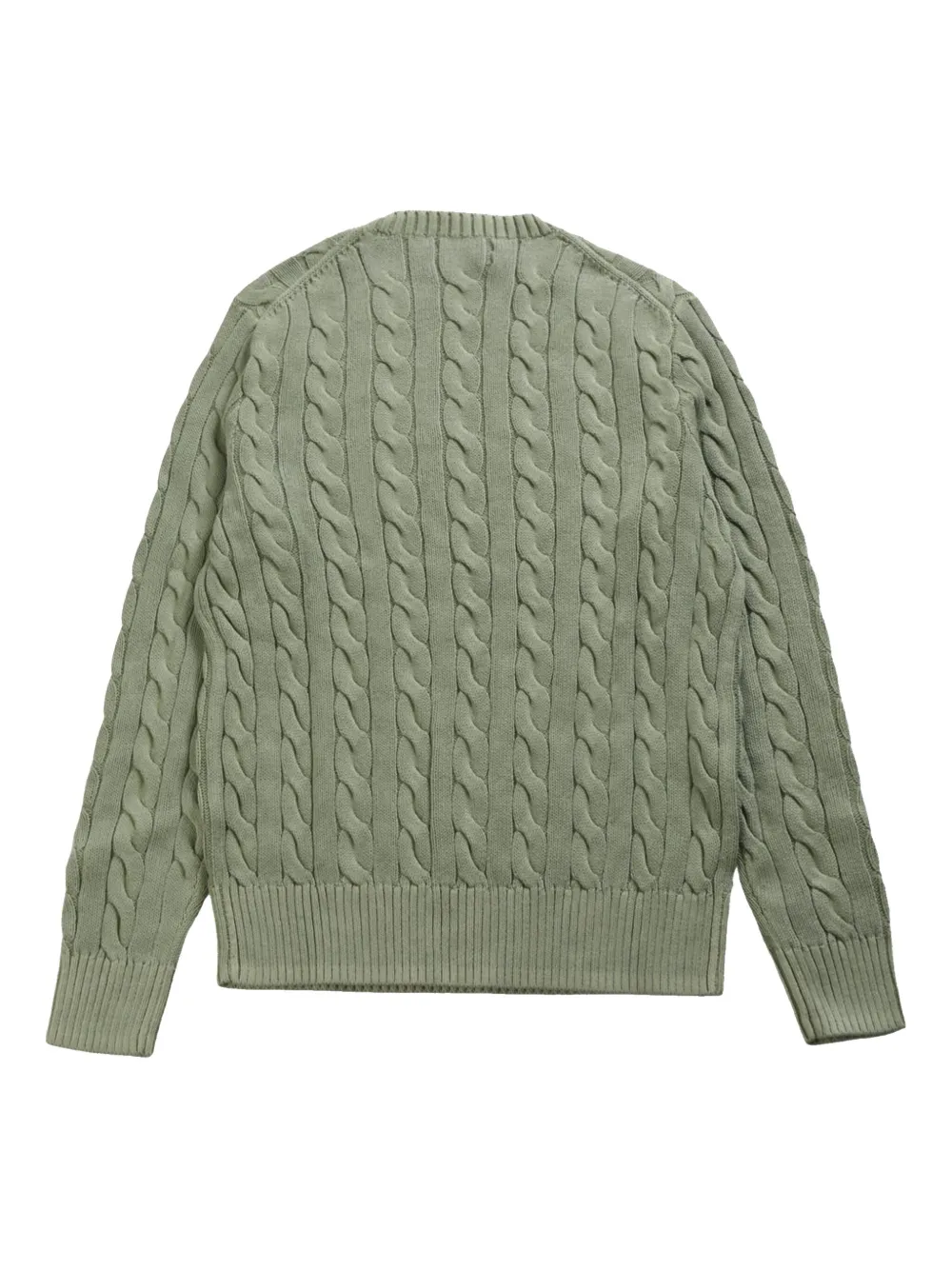 Polo Ralph Lauren cable-knit jumper - Groen