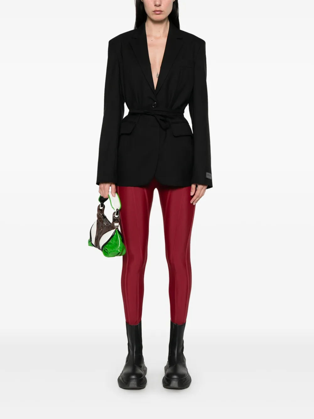 Kenzo Getailleerde blazer - Zwart