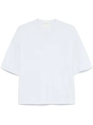 VIP【関税送料無料】希少 Forte_forte Jersey T-shirt One Point LÝFT Big T-Shirt - Black