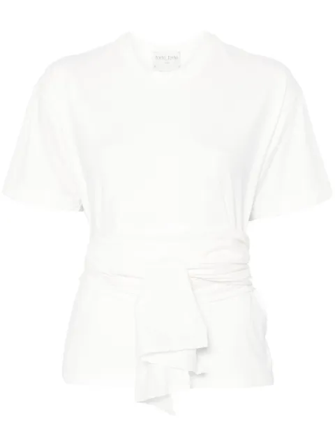 Forte Forte wrap-detail T-shirt