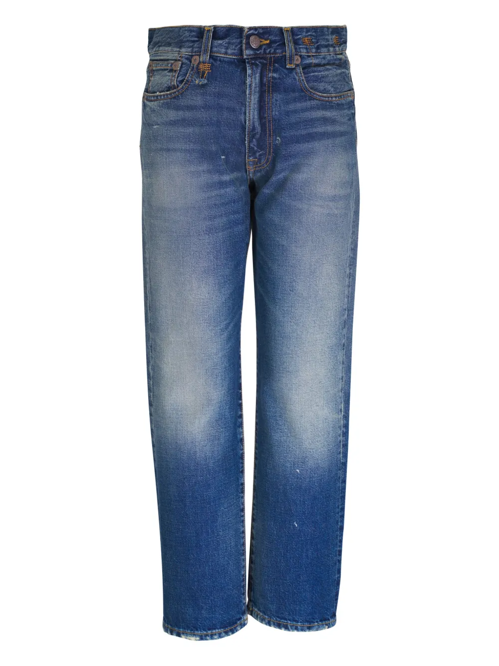straight-leg jeans