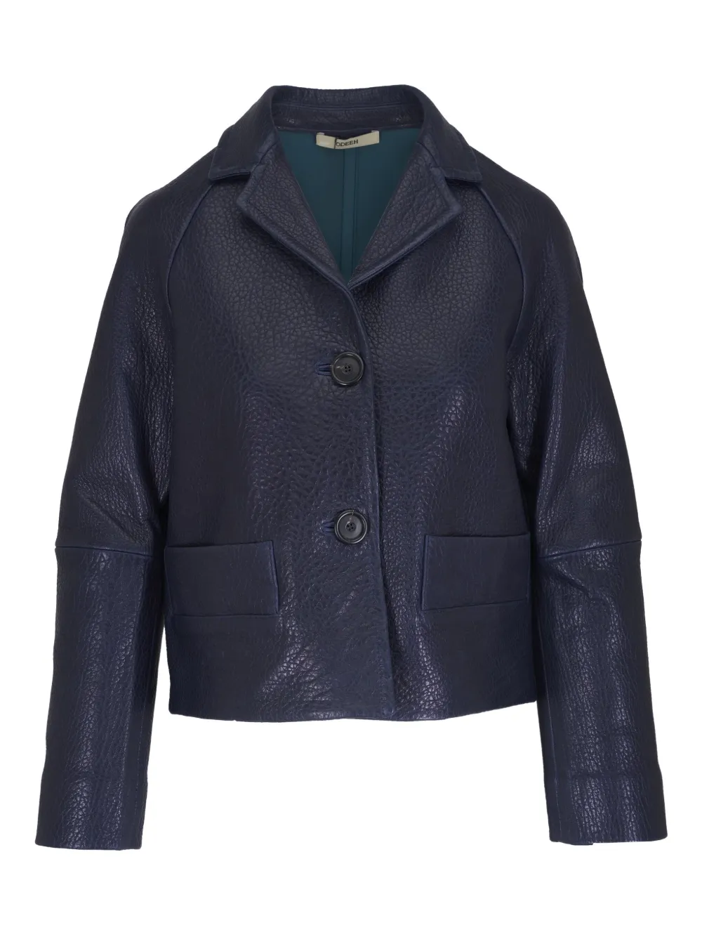 Odeeh Textured Leather Jacket