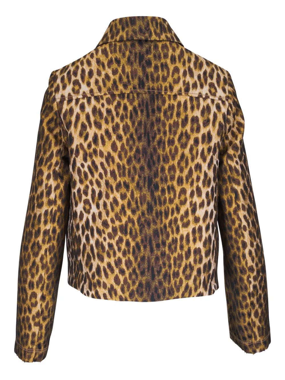 Odeeh leopard-print jacket | Cropped Jackets | Image 2