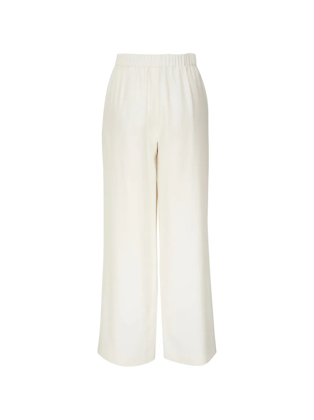 Lafayette 148 elasticated-waistband trousers - Wit