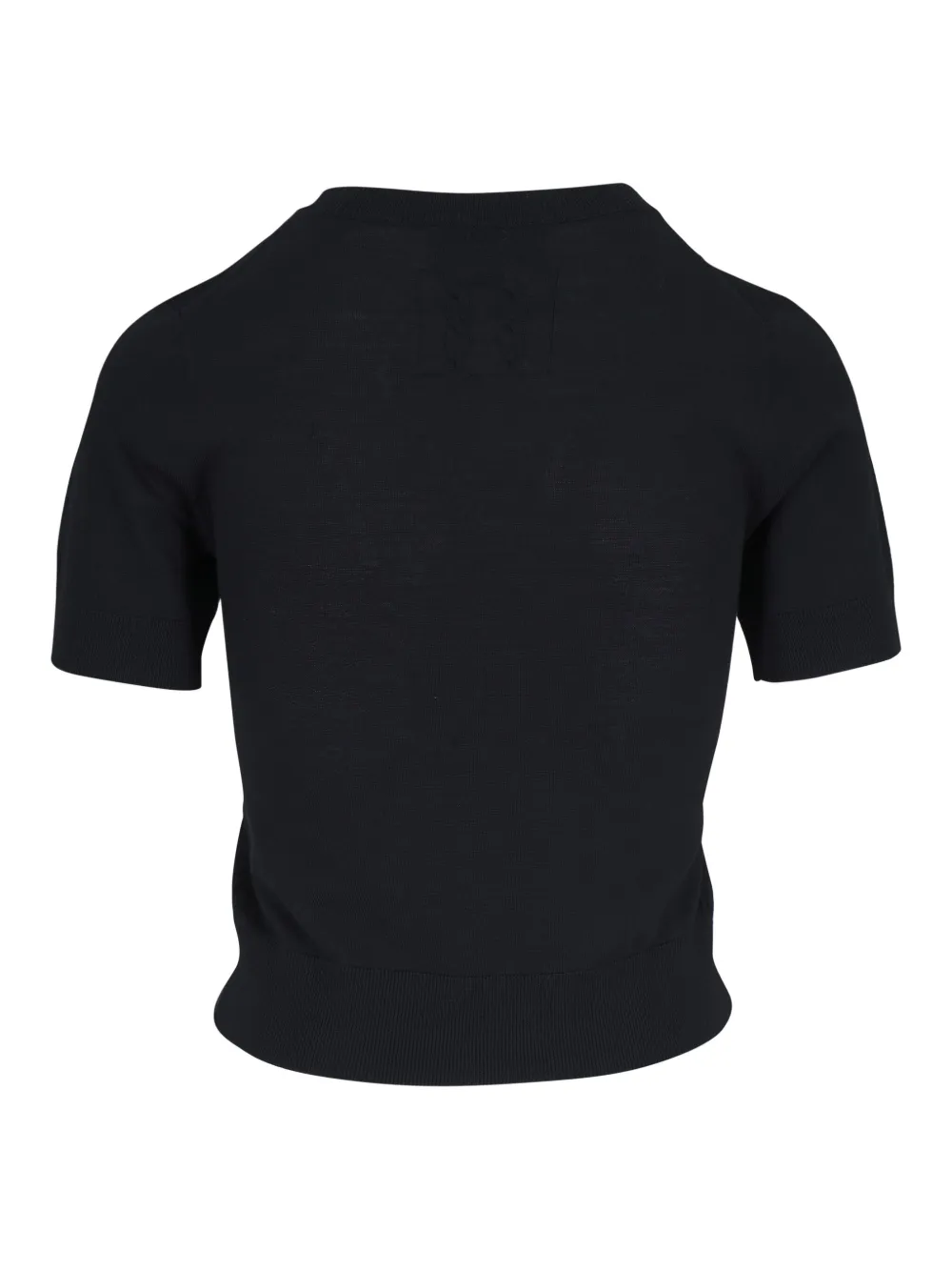 Nili Lotan merino-wool T-shirt - Zwart