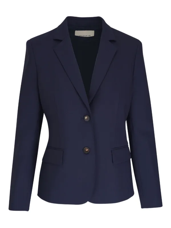 Lafayette 148 Single-breasted Blazer in Blue