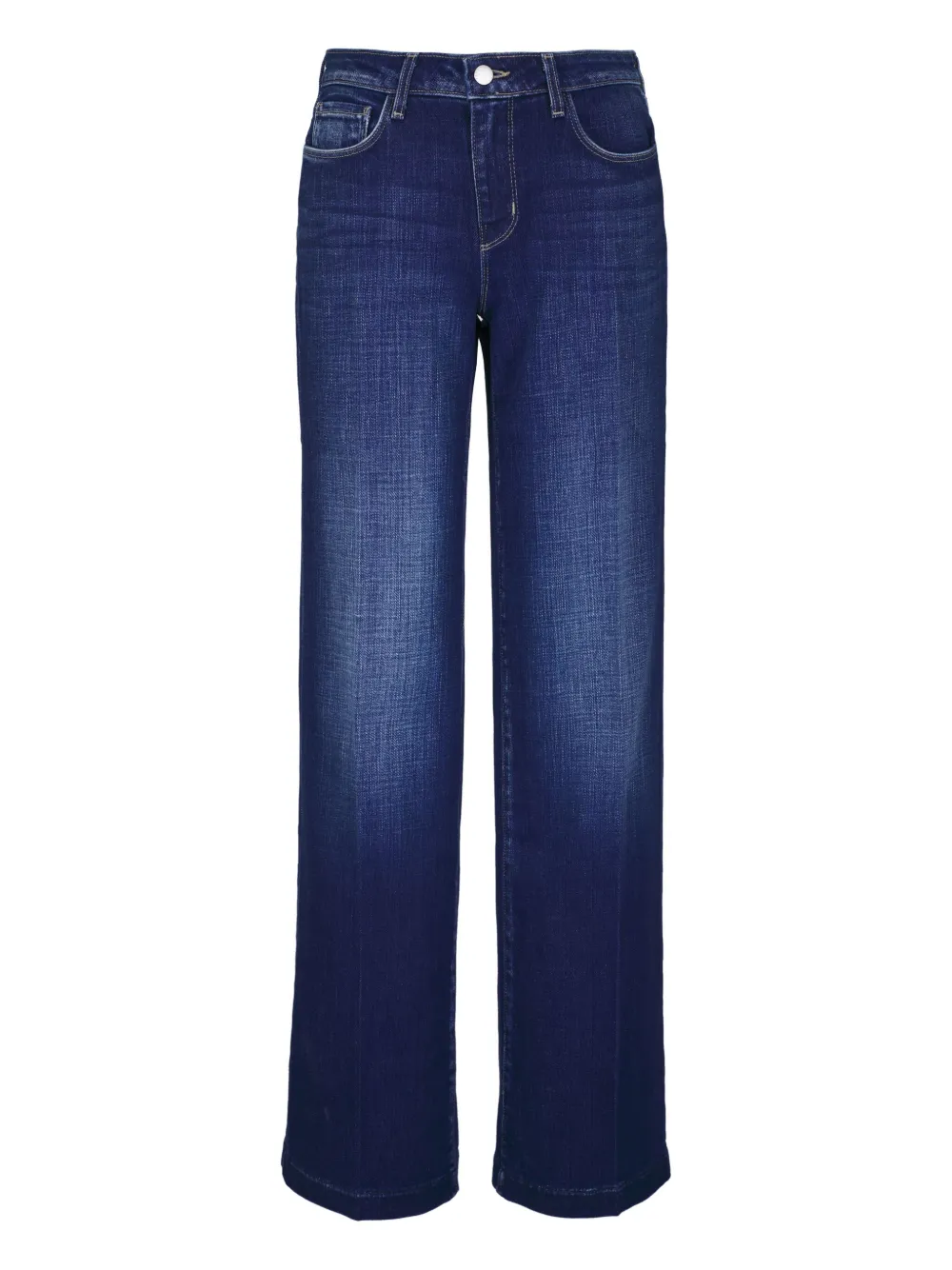 high-waist jeans